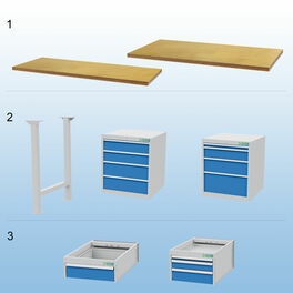 Werkbank Baukastensystem